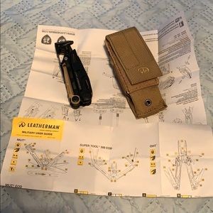 Leatherman multi tool. Mut. Military grade